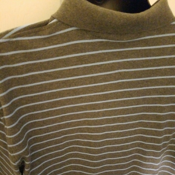Tommy Hilfiger golf shirt Polo striped blue - Picture 2 of 3